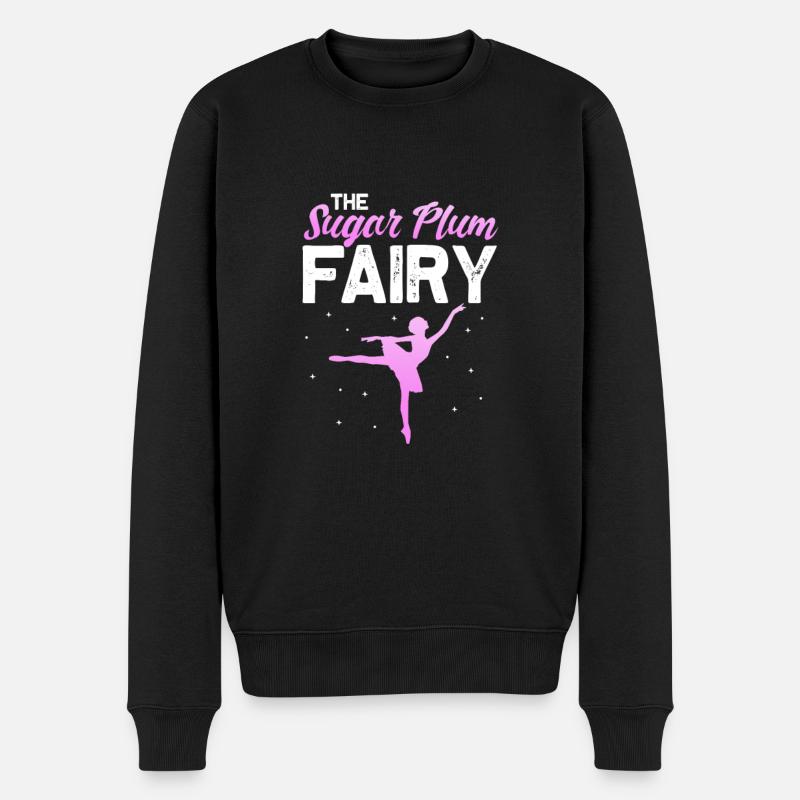 Ballett Ballerina Ballet-Tänzerin Tanzen Geschenk - Männer Premium Bio Pullover - Schwarz