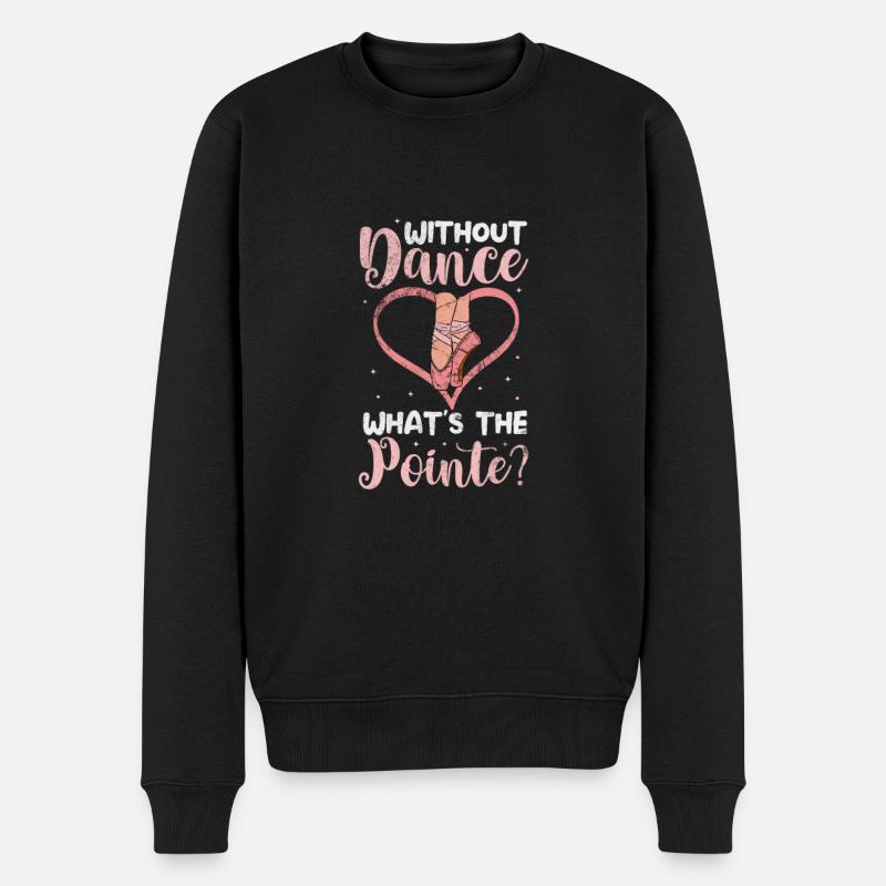 Ballet - Pull Premium bio Homme - noir