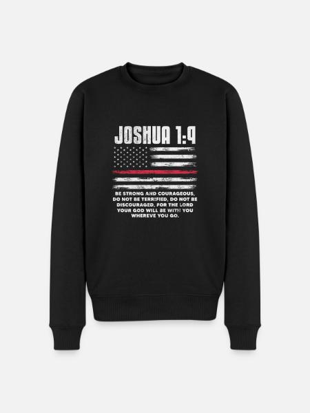Bible - Men's Premium Organic Jumper - black