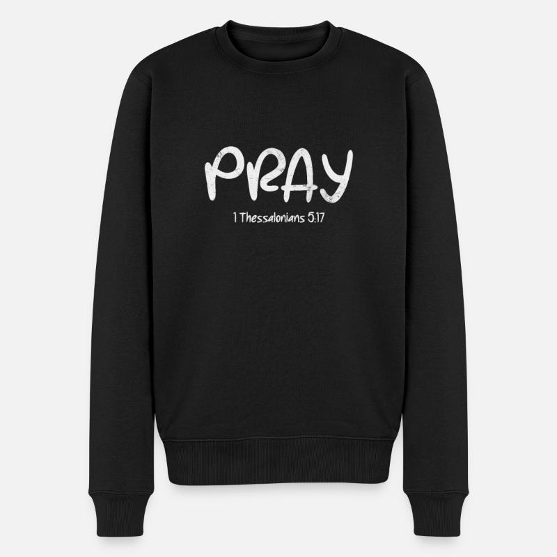 Bible - Pull Premium bio Homme - noir