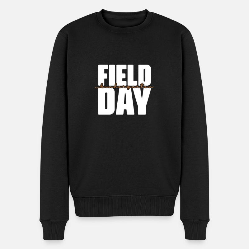 Kindergarten Kind Einschulung Schule Geschenk - Männer Premium Bio Pullover - Schwarz