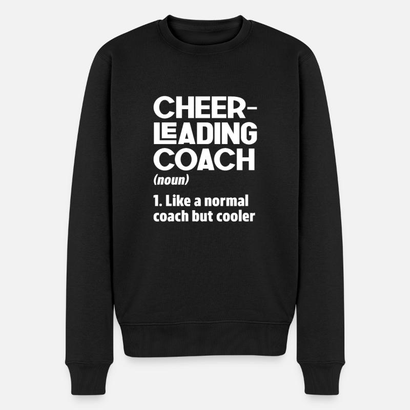 Cheerleader - Pull Premium bio Homme - noir