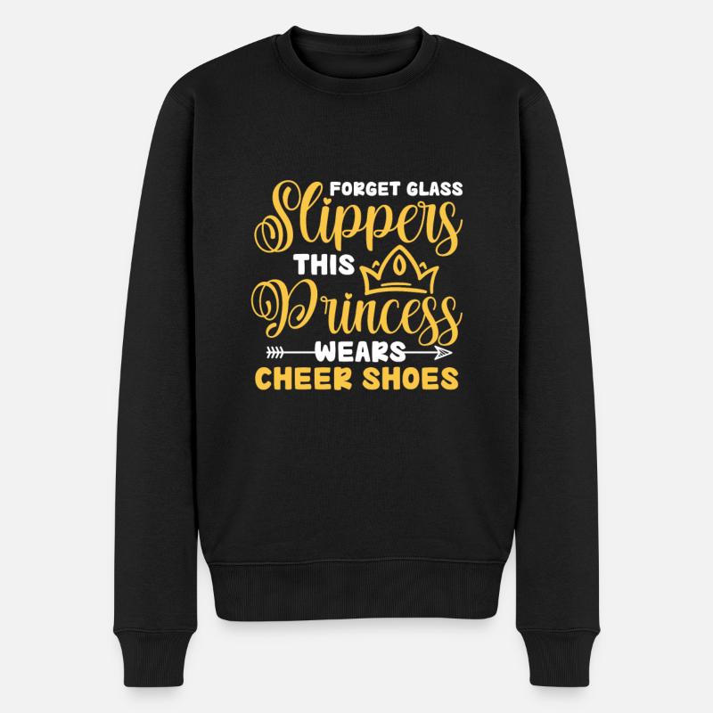 Cheerleader - Männer Premium Bio Pullover - Schwarz