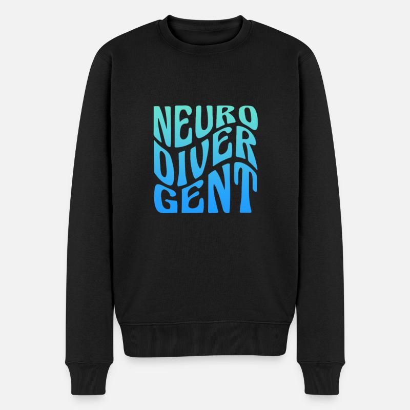 TDAH TDAH Cadeau de déficit de l’attention - Pull Premium bio Homme - noir