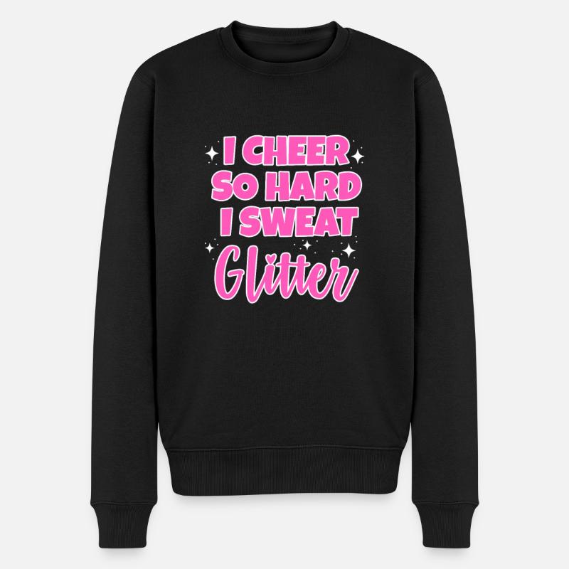 cheerleader - Pull Premium bio Homme - noir