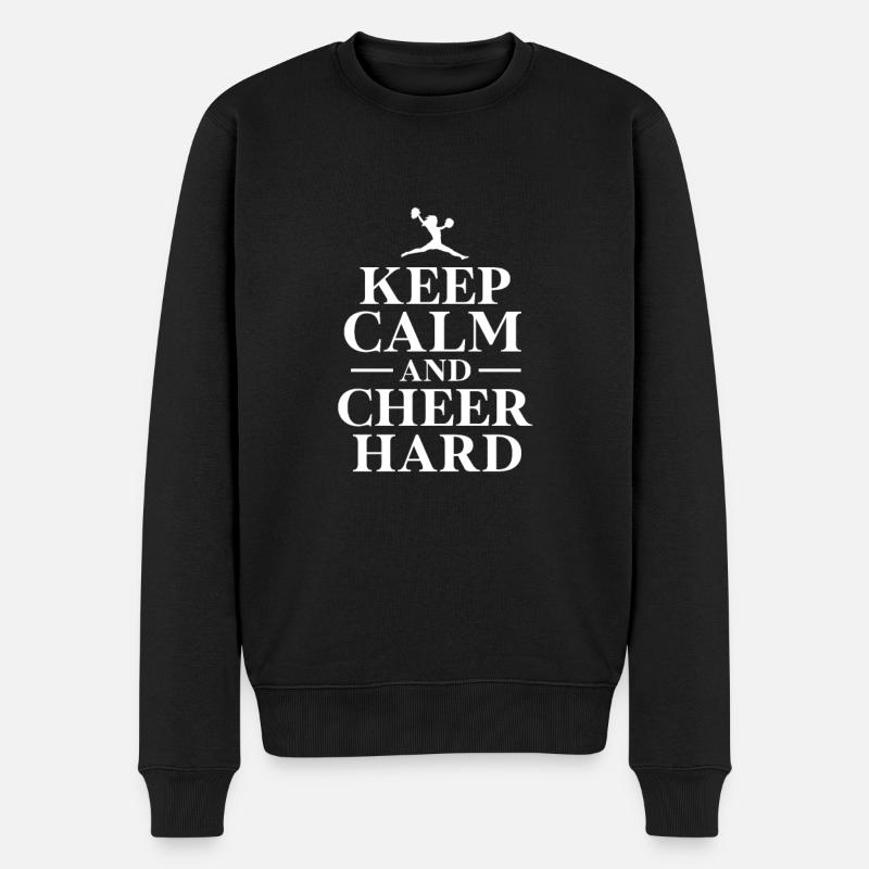 Cheerleader - Pull Premium bio Homme - noir