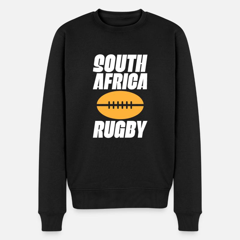 Rugby - Pull Premium bio Homme - noir