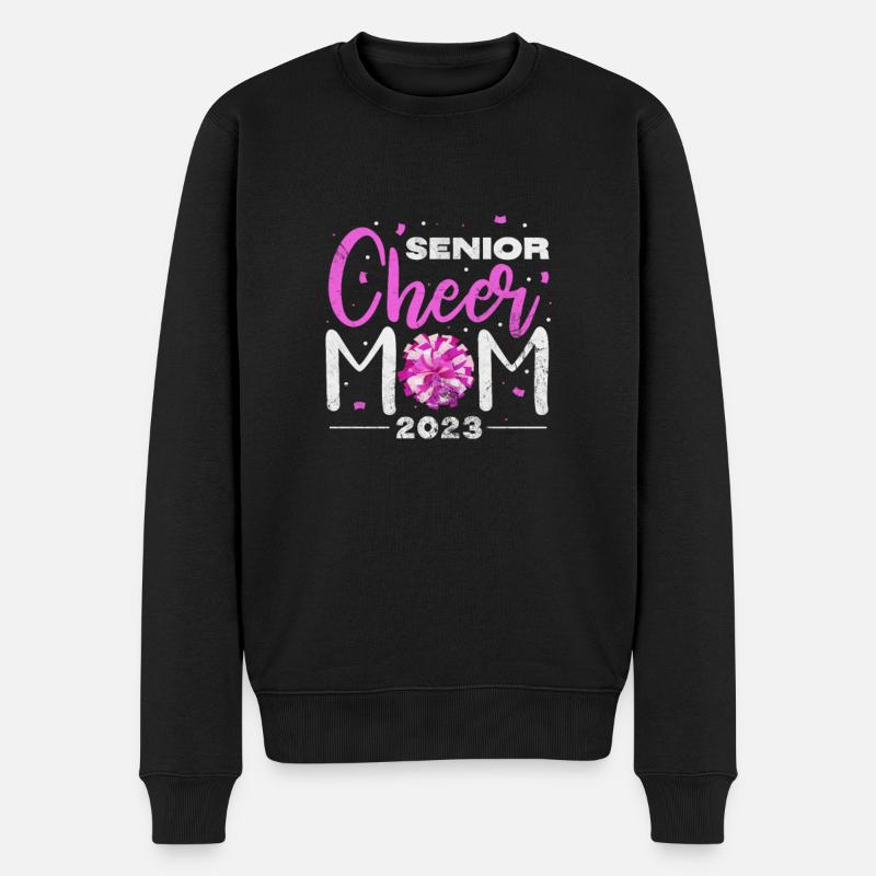 Cheerleader Cheerleading Sport Gymnastik Geschenk - Männer Premium Bio Pullover - Schwarz