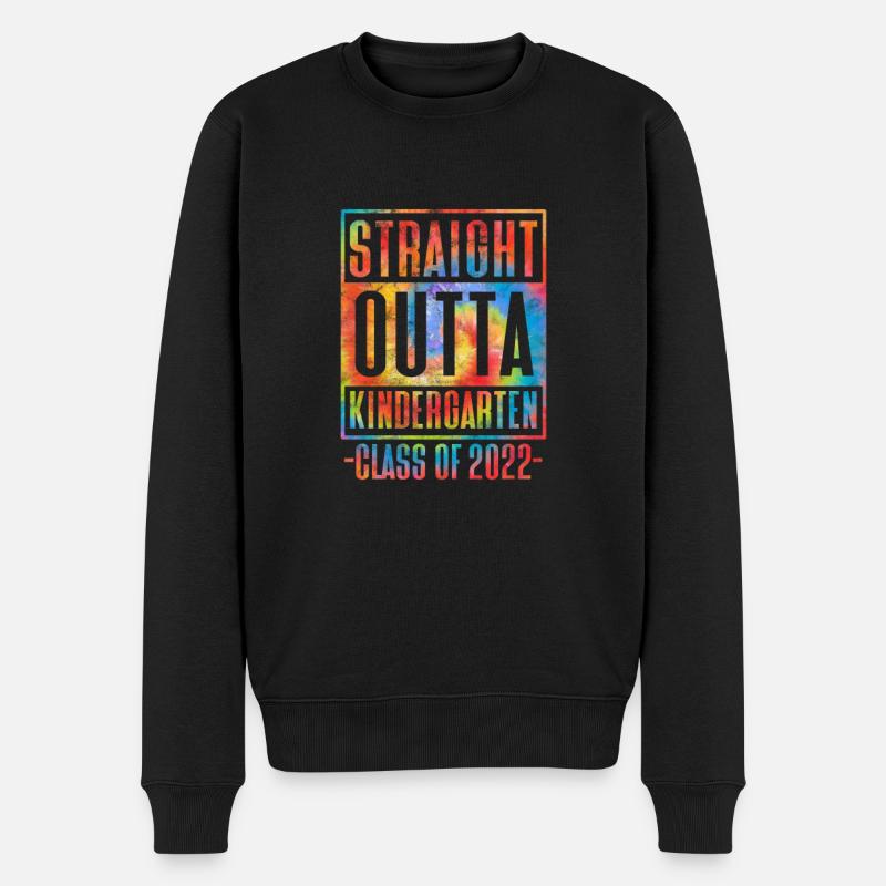 Kindergarten - Männer Premium Bio Pullover - Schwarz
