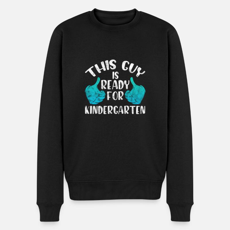 École maternelle - Pull Premium bio Homme - noir