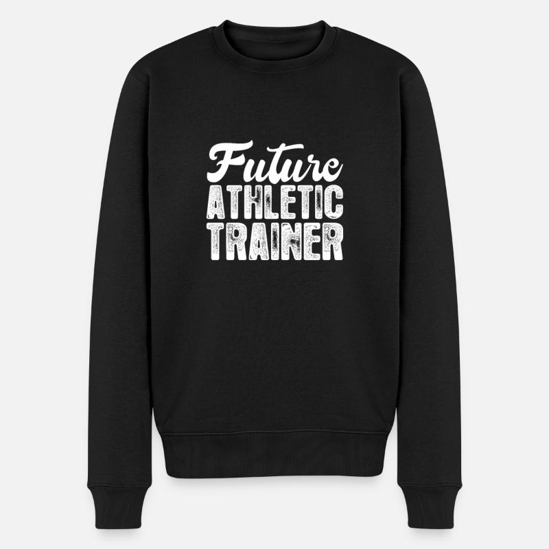 Sportmediziner - Männer Premium Bio Pullover - Schwarz