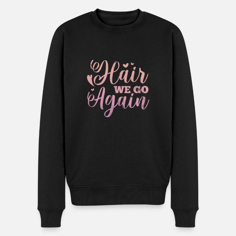Kosmetikerin - Männer Premium Bio Pullover - Schwarz
