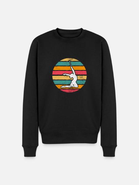 Baton Twirling - Men's Premium Organic Jumper - black