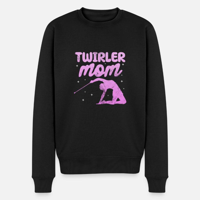 Baton Twirling - Pull Premium bio Homme - noir