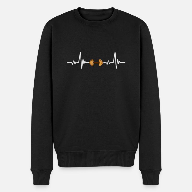 Culturiste - Pull Premium bio Homme - noir