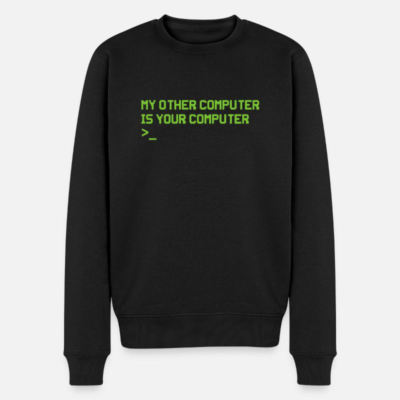 Hacker Coder Computer Hacking Cadeau - Pull Premium bio Homme - noir