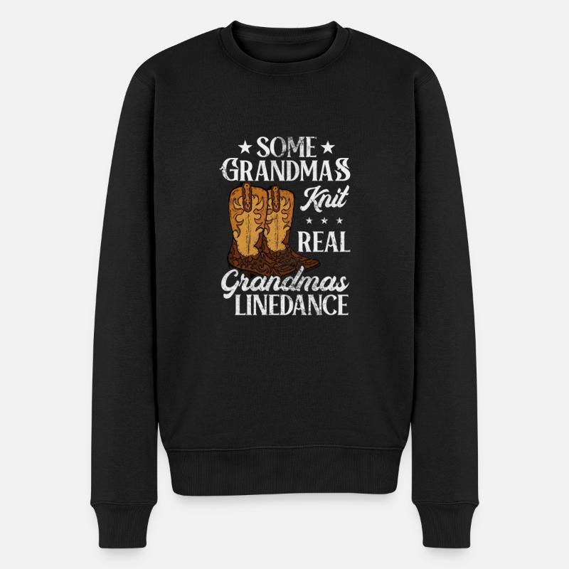 Danse en ligne - Pull Premium bio Homme - noir