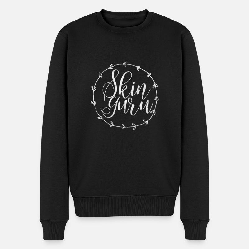 Kosmetikerin - Männer Premium Bio Pullover - Schwarz