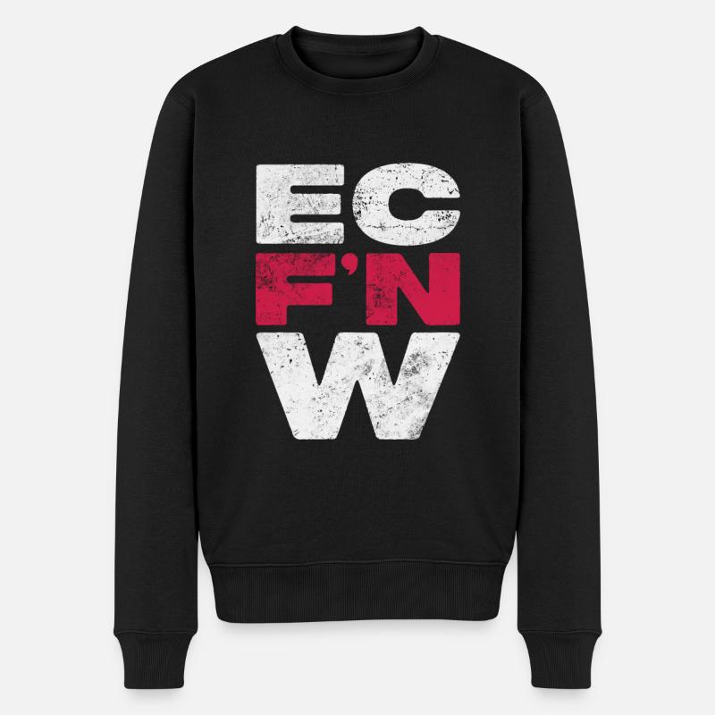 Lutte - Pull Premium bio Homme - noir