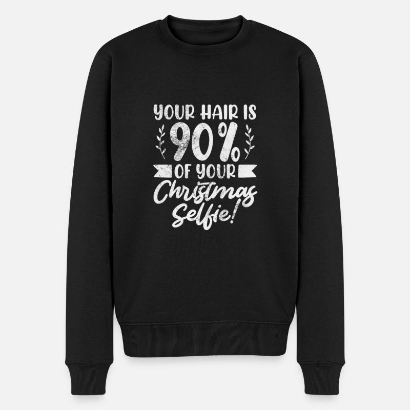 Kosmetikerin - Männer Premium Bio Pullover - Schwarz