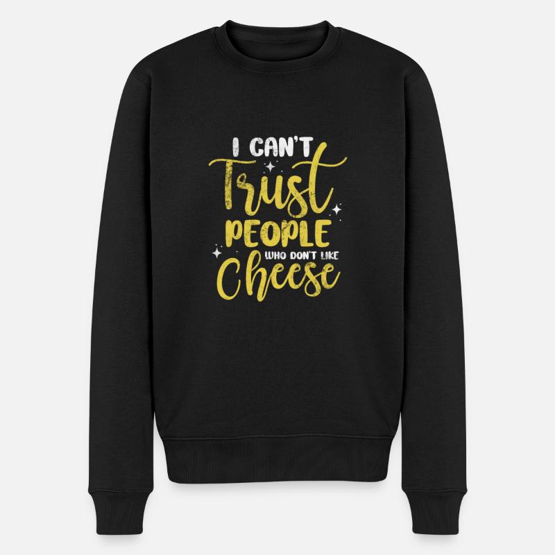 Fromage - Pull Premium bio Homme - noir