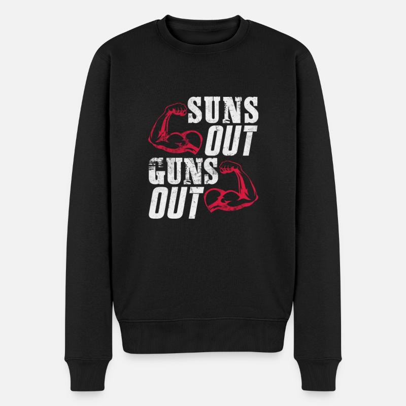 Culturiste - Pull Premium bio Homme - noir