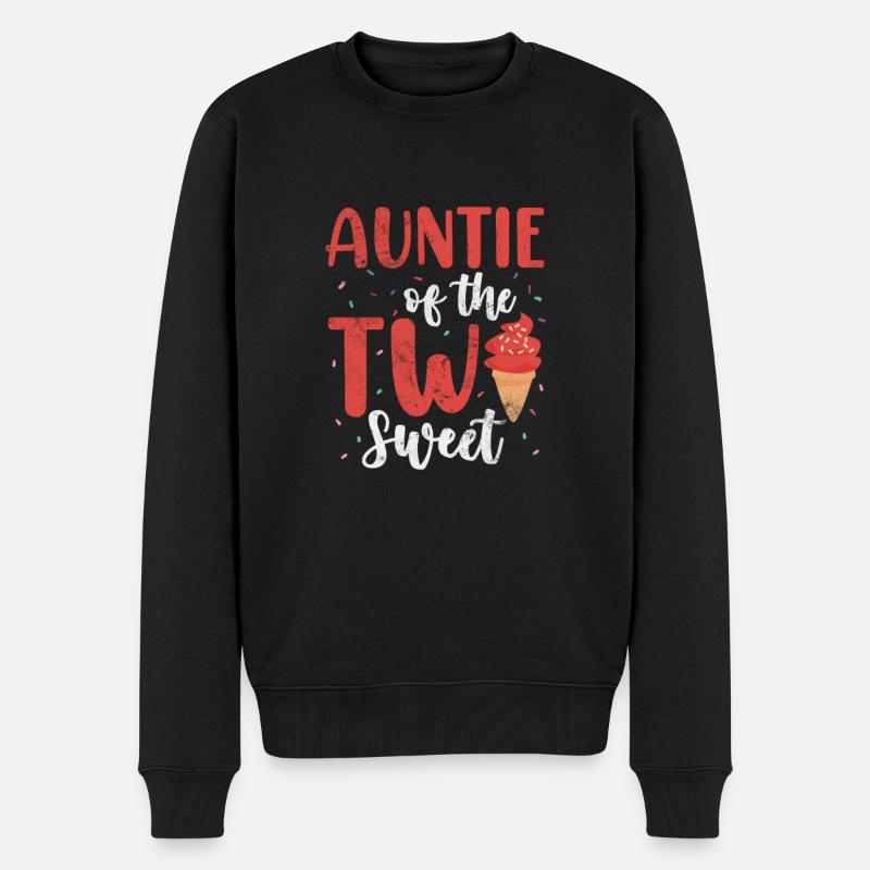 Glace - Pull Premium bio Homme - noir