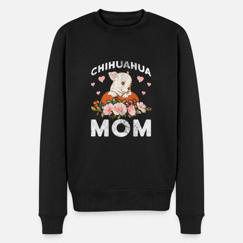 Chihuahua - Pull Premium bio Homme - noir