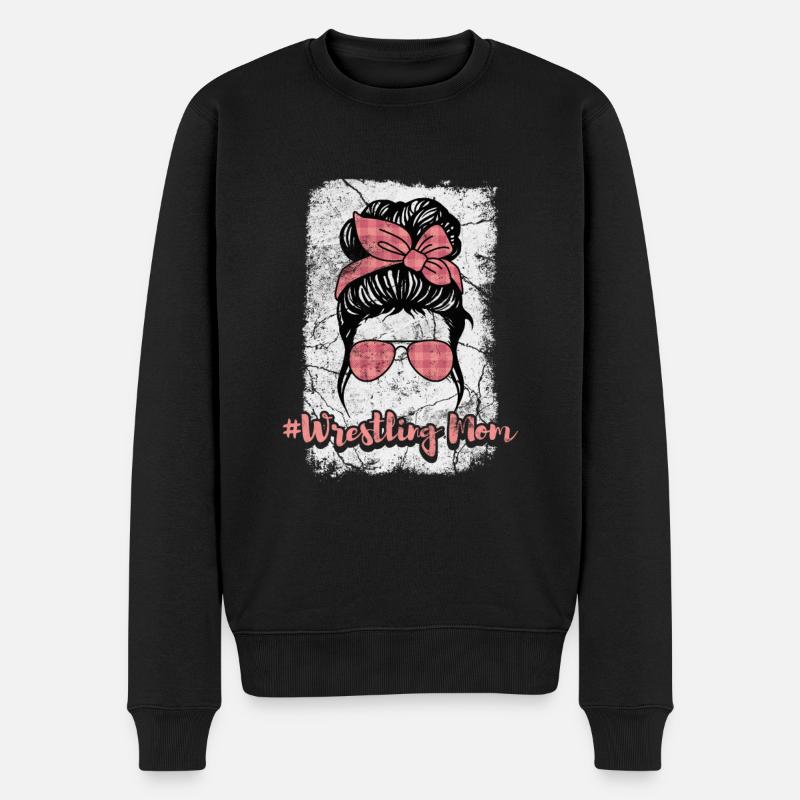 Wrestling - Männer Premium Bio Pullover - Schwarz