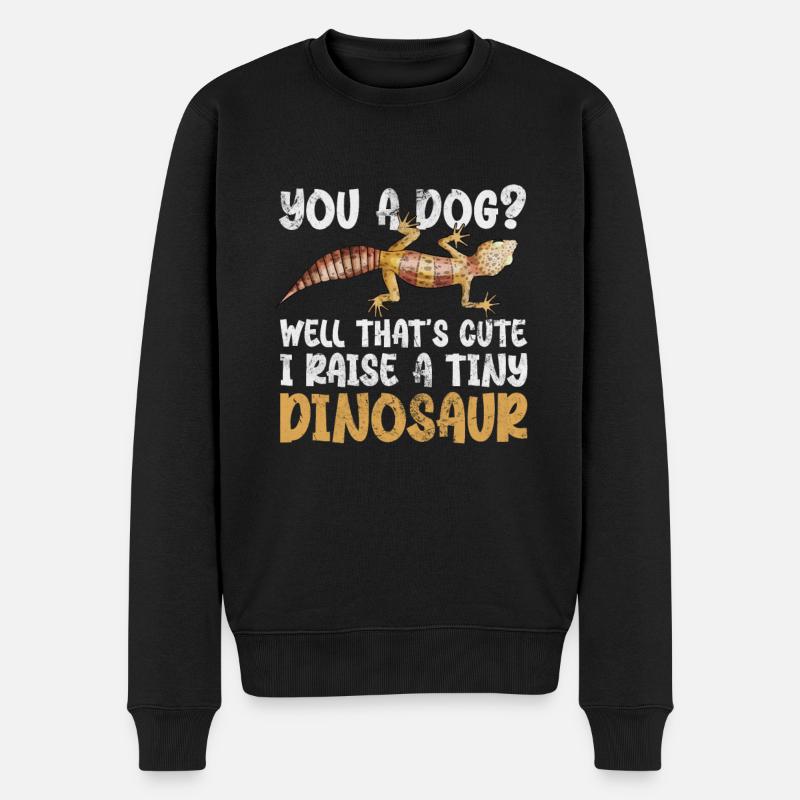 Gecko - Pull Premium bio Homme - noir