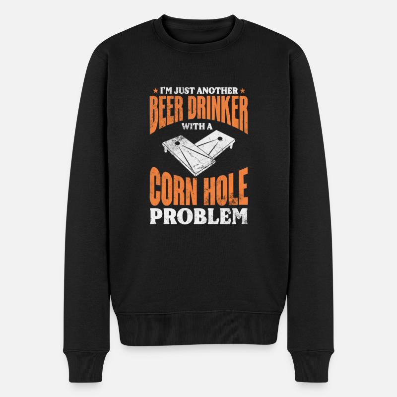 Cornhole - Pull Premium bio Homme - noir