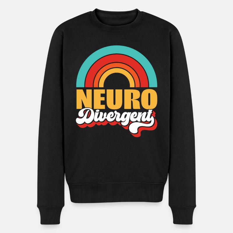 Autismus Awareness Day Autist Geschenk - Männer Premium Bio Pullover - Schwarz