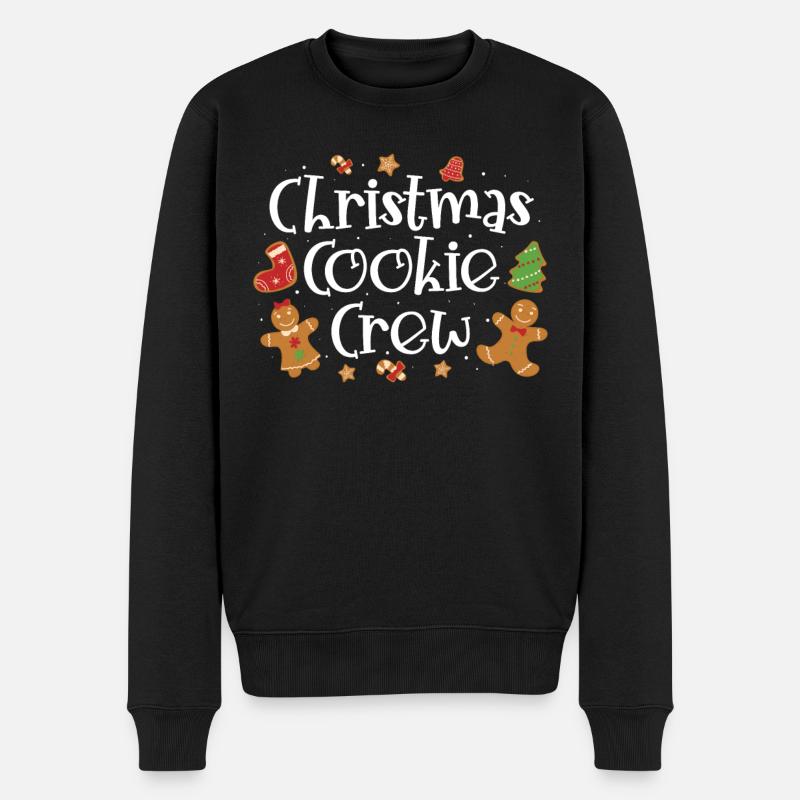 Bäcker Bäckerein Backwaren Backen Geschenk - Männer Premium Bio Pullover - Schwarz