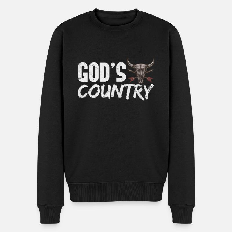 Pays - Pull Premium bio Homme - noir