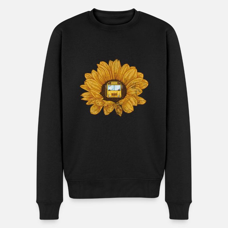 Busfahrer - Männer Premium Bio Pullover - Schwarz
