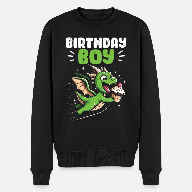 Cupcake - Pull Premium bio Homme - noir