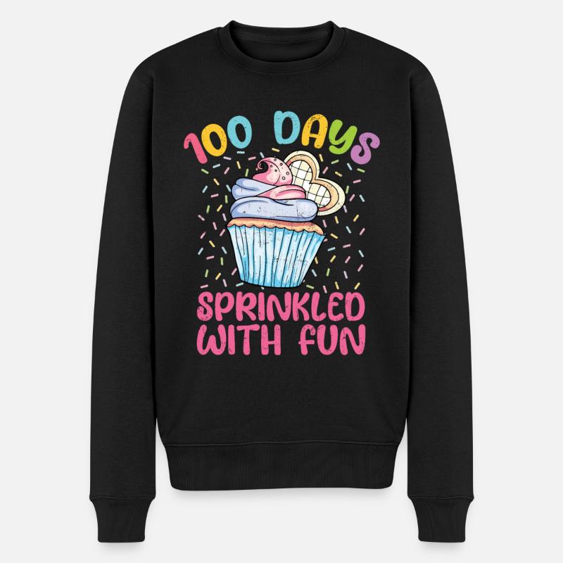 Cupcake - Pull Premium bio Homme - noir