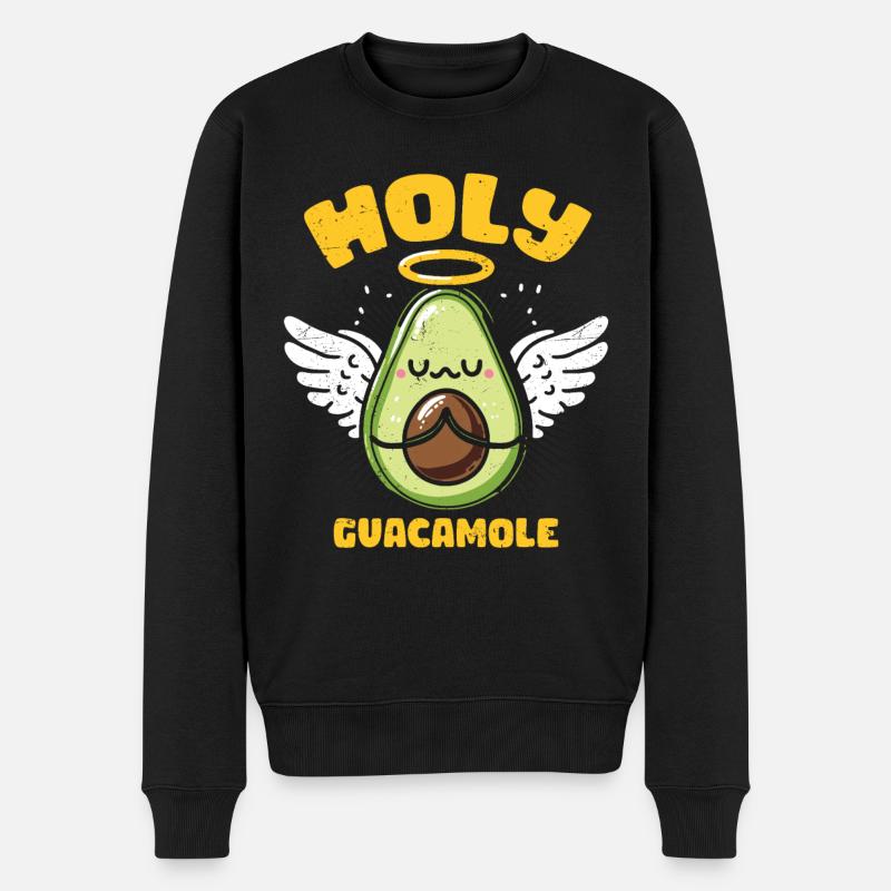 Avocat - Pull Premium bio Homme - noir