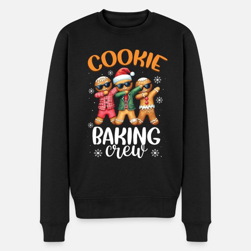 Baker Bakery Bakery Baking Gift - Men's Premium Organic Jumper - black