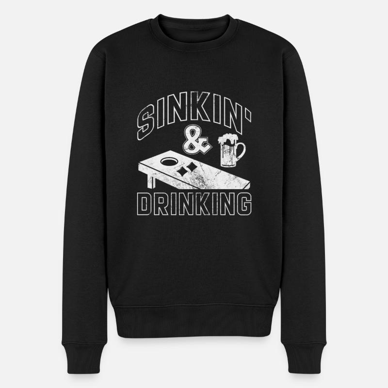 Cornhole - Pull Premium bio Homme - noir