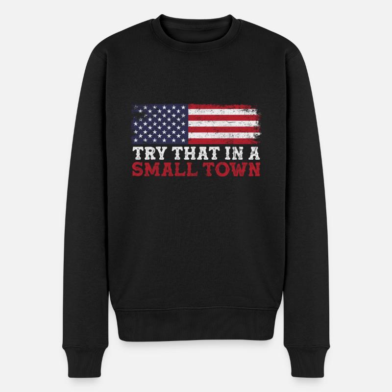 Pays - Pull Premium bio Homme - noir