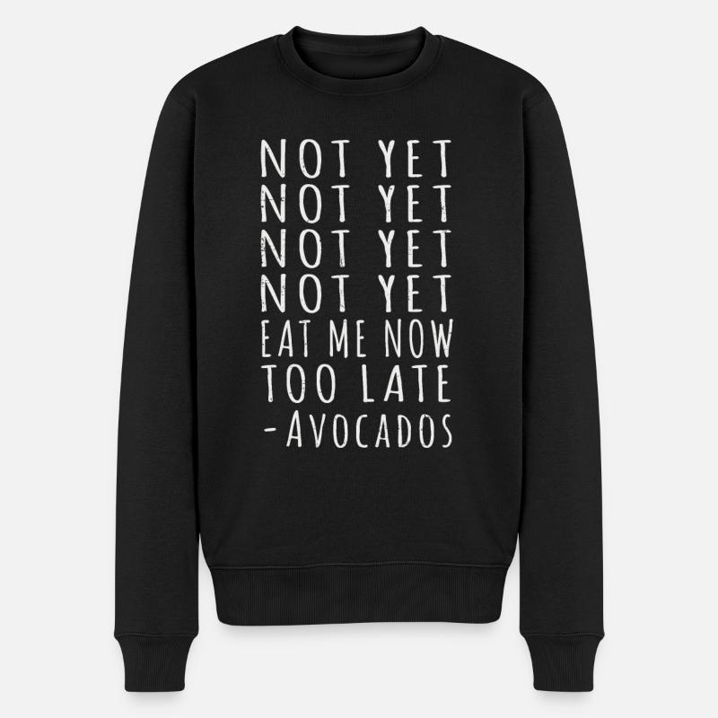 Avocat - Pull Premium bio Homme - noir