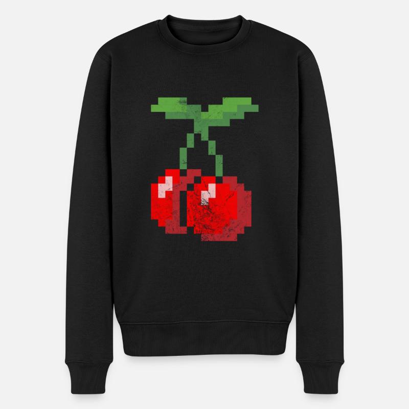 Cerise - Pull Premium bio Homme - noir