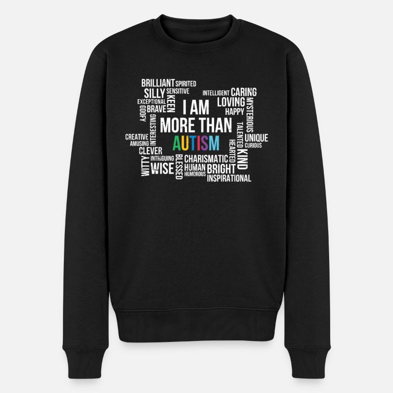 Autisme - Pull Premium bio Homme - noir