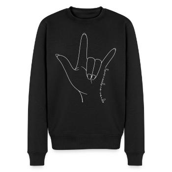 Autismus Awareness Day Autist Geschenk - Männer Premium Bio Pullover - Schwarz - Vorne - Nico (187cm)