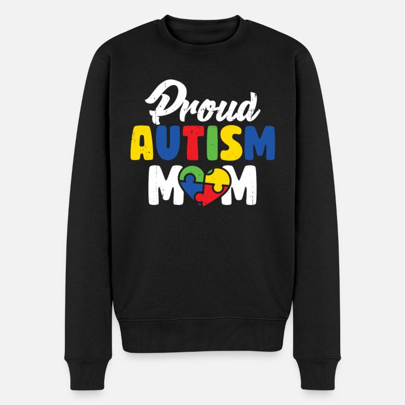 Autisme - Pull Premium bio Homme - noir