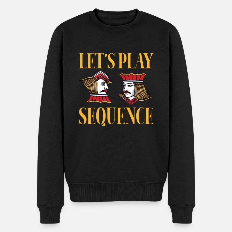 Brettspiel Brettspiele Spieleabend Spiele Geschenk - Männer Premium Bio Pullover - Schwarz