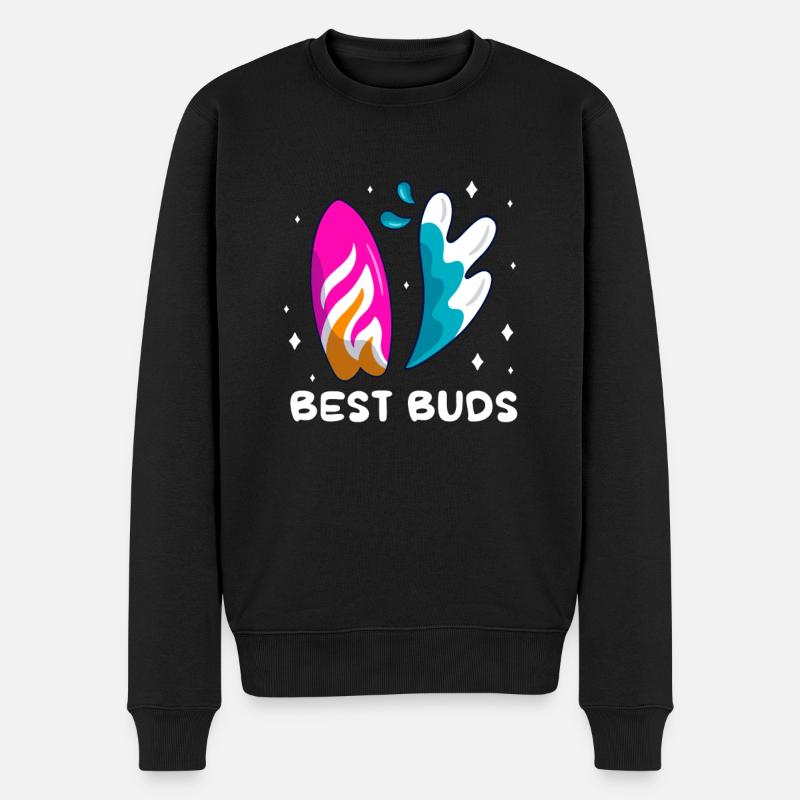 Wakeboard Wakeboarder Wakeboarding Geschenk - Männer Premium Bio Pullover - Schwarz