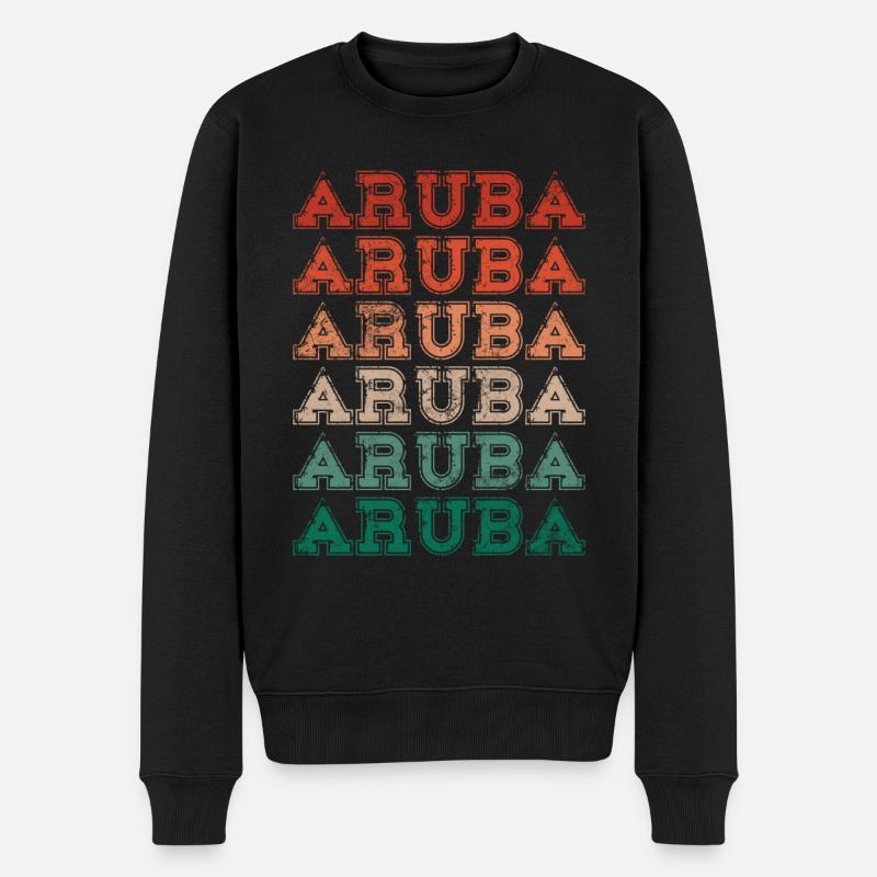 Aruba - Pull Premium bio Homme - noir