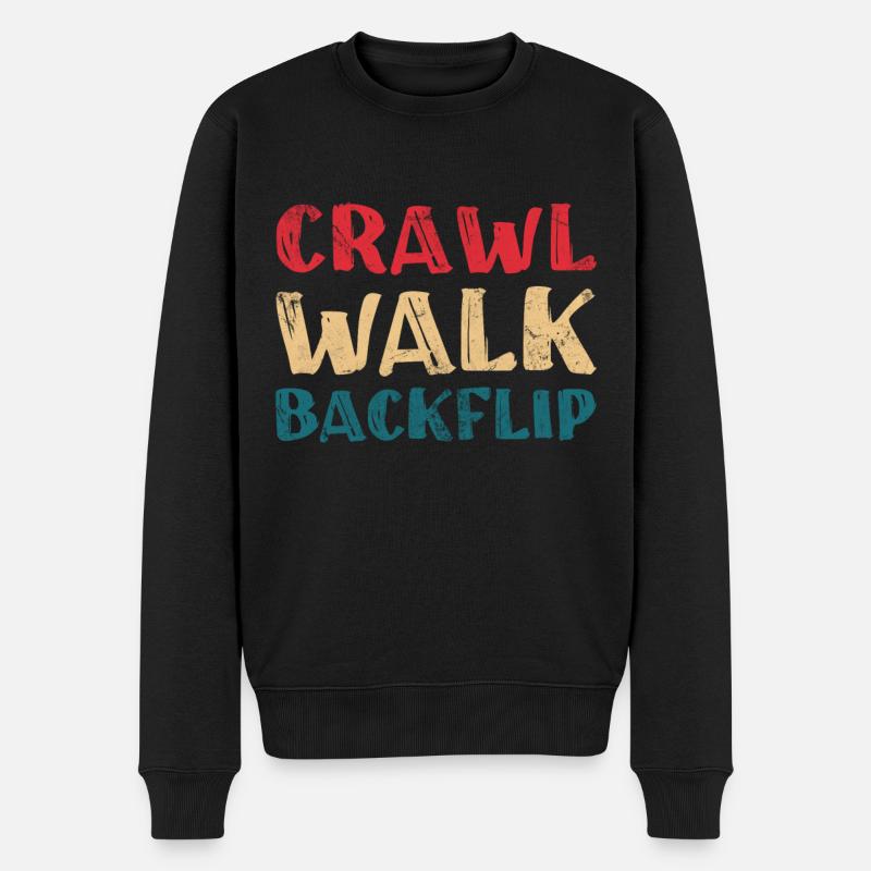 Backflip - Pull Premium bio Homme - noir